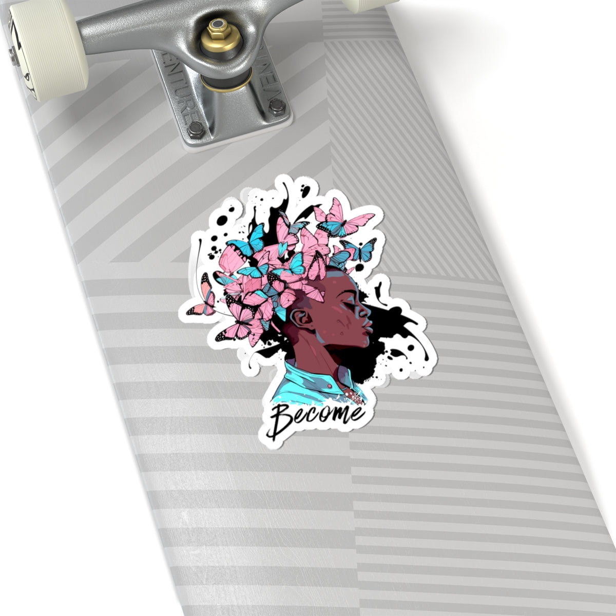 Butterfly Transformation Sticker